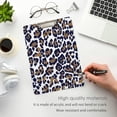 thumbnail image 5 of FMSHPON Fashion Colorful Leopard Print Clipboard Hardboard Wood Nursing Clip Board and Pull for Standard A4 Letter 13x9 inches, 5 of 7