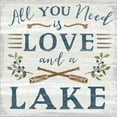 thumbnail image 2 of Great Art Now Lakeside Retreat VI by Silvia Vassileva, Framed Wall Art, 17.5W x 17.5H, 2 of 3