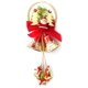 thumbnail image 1 of Jingle Bell Christmas Door Hanger con lazo para adornos navideños Fokelyi WLJ-2417, 1 of 2