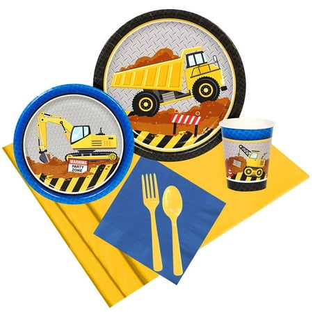 Construction Party Party Pack for 8