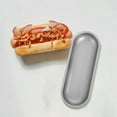 thumbnail image 1 of unbranded 2Ud Para Hornear Pan De Hot Dog En Acero Carbono Antiadherente Color Plateado, 1 of 6