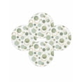 thumbnail image 7 of 15 Inch Round Placemats Set of 4, Sage Green Polka Dots Non Slip Heat Insulation PP Table Mats, Modern Abstract Art Washable Place Mats for Kitchen Dining Party Table Decor, 7 of 7