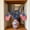 A, variant on Miwamany Artificial Patriotic Berry St-em Picks 4th of July White Blue Red Star Picks Faux Floral Berry Spray Branches Memorial Day Independence Day Home Office Vase Decoration
