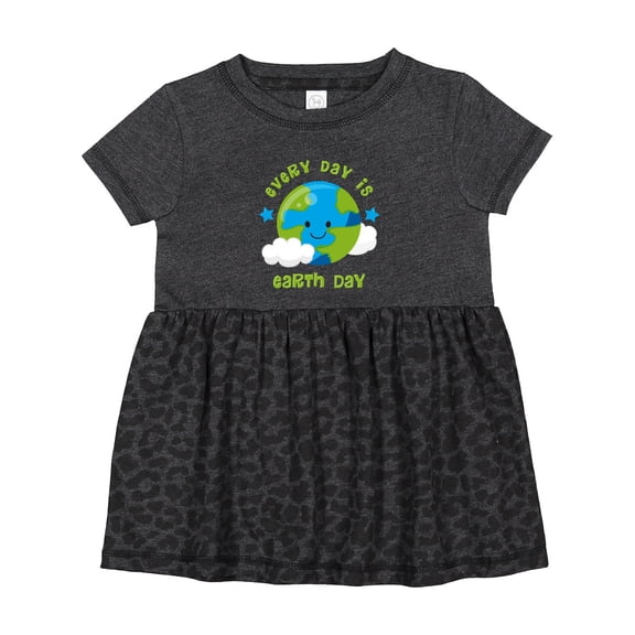 Inktastic Every Day Earth Day Girls Baby Dress
