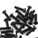 thumbnail image 2 of M3 Black Alloy Steel Hex Socket Cap Screws, Bolts, Hex Nuts & Washers Assortment (Domed Head), 2 of 4