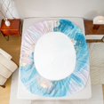 thumbnail image 5 of Homewish Modern Fluid Art Bed Sheets,Abstract Splatter Ink King Sheets,Blue Pink Sheet Set For Men Women,Ultra Soft Home Decor,4 Pieces, 5 of 7