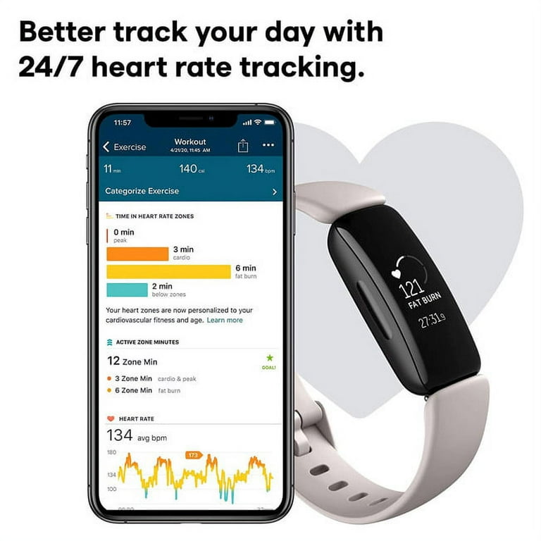 Fitbit Inspire 2 Smart Band - Black, Academic Discount