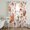 Red, Crimson, Warm Cream, Chestnut, variant on Thanksgiving Harvest Sheer Curtains 72 Inch Length 2 Panels Set, Fall Mushroom Maple Leaves Rustic Voile Window Treatment Rod Pocket Curtains Sheers Drapes for Bedroom/Living Room/Kitchen 52"x72"x2