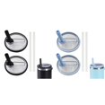 thumbnail image 1 of Wijhcboe 2 Pack 2 Pack 40 Oz Couvercle de Paille Rabattable pour Gobelet Anti-Éclaboussures Court Remplacement pour Lumière Anti-Éclaboussures Couvercles de Gobelet Réutilisables pour Tasse et Extra, 1 of 1