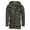 Army Green, variant on Men's Mid Length Padded Coat Hooded Winter Warm Full Zip Puffy Jackets