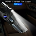 thumbnail image 6 of Tarmeek 4-in-1 Car Vacuum Cleaner, 8000Pa Strong Suction for Auto Interior and Tire Pump Handheld Vacuum, Digital Pressure Gauge LED Light, Portable Vacuum Cleaners for Home, Car Seats, Pet Hair, 6 of 9