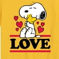thumbnail image 3 of Peanuts - Love Snoopy Woodstock - Toddler And Youth Short Sleeve Graphic T-Shirt, 3 of 6