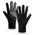 thumbnail image 6 of Deyuer 1 Pair Touchscreen Winter Gloves for Men Women Anti-Slip Full Finger Gloves Windproof Thicken Warm Snow Gloves for Outdoor Running Cycling Skiing, 6 of 8