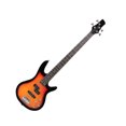 thumbnail image 1 of VONKY Electric Bass Exquisite Guitar Solid Wood Fingerboard Stringed Guitars Pickup Musical Instrument Music Accessories As Shown, 1 of 6