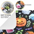 thumbnail image 2 of Dish Drying Mat Kitchen Pad Large Counter Absorbent Dish Mats Drainer Spooky Halloween Fabric, 2 of 8
