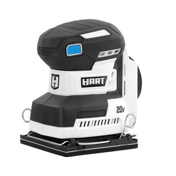 HART 20-Volt Cordless 1/4 Sheet Sander and Dust Bag (Battery Not Included)
