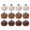B#078, variant on 12 Pcs Mini Resin Pumpkins, Artificial Fall Decor & Thanksgiving Centerpiece, 2.36" Rustic Autumn Tabletop Figurines for Home Kitchen Mantel Wreath DIY Crafts Party Supplies