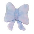 thumbnail image 5 of CoudarTitie Bow Pillow Back Support Bowknot Throw Pillow for Auto Seat Office Home Decor Tie Dye Blue, 5 of 9