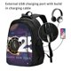 thumbnail image 2 of Easygdp 2025 Happy New Year 4 Mochila para Laptop de Viaje con Puerto USB, Mochila para Laptop con Puerto de Carga USB para Mujeres y Hombres, 2 of 7