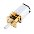 thumbnail image 2 of Motor De Engranaje De CC De Alto Par De 2000RPM, Motor De Engranaje Mini Micro N20 De Acero Con Eje Tipo D De 3x10mm Con Caja De Cambios De Metal Para Robot De Coche Inteligente, 2 of 7