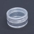 thumbnail image 4 of 50pcs Contenedor cosmético Vacío 5g / 5ml Plástico Redondo Cosmético Tarro Olla con tapa (transparente), 4 of 5