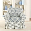 Sure Fit Amelie Chair Slipcover, Blue