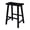 Black, variant on Bowery Hill Traditional 23.75" Wood Counter Stool in Walnut Finish