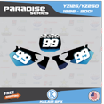 thumbnail image 3 of Kalair GFX Graphics Kit for Yamaha YZ125 (1996-2001) Paradise Series, 3 of 5