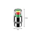 thumbnail image 3 of Tire Pressure Monitoring Caps, 36 PSI with 3-Color Alert System, Instantly Check Tire Safety for Cars and Bikes, 3 of 8