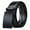 #M002-Black02（Trimmable Belt), variant on Beltzy Belt Men, Leather Ratchet Belts For Men Slide Golf Belts with Automatic Buckle Belt For Dress Casual Trim to Fit with Gift Box Black