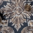 thumbnail image 6 of Benjara Antiquely Prepared Arabesque Square Cocktail Table, 6 of 6
