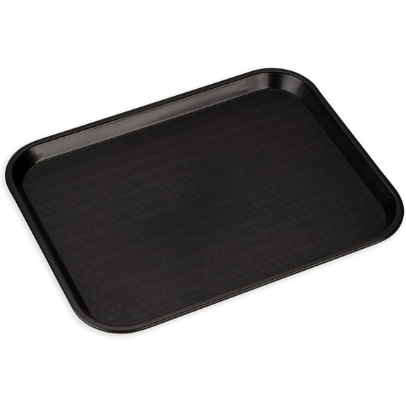 Fast Food Cafeteria Tray 14" x 18", Durable Polypropylene, Non-Slip Surface, Stackable, Suitable for Cafes and Schools, BPA Free