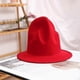 thumbnail image 3 of Pharrell Hat Felt Fedora Hat For Woman Men Hats Black Top Hat Male 100% Australia Wool Cap, 3 of 4