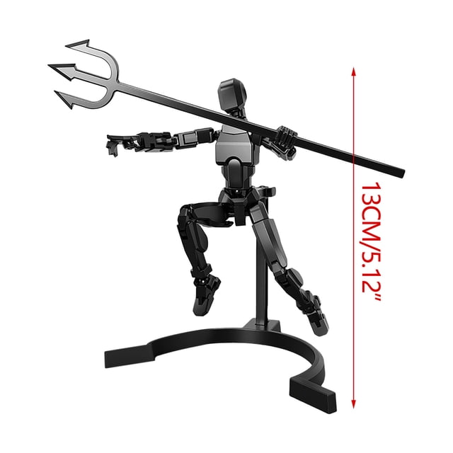 Rbaofujie Hundred Changes Magnetic Joints Movable DIY Assembling Dummy Model
