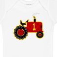 thumbnail image 4 of Inktastic Red Tractor 1st Birthday Boys Baby Bodysuit, 4 of 5