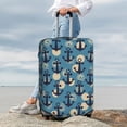 thumbnail image 4 of Uemuo Anchors Printed Washable Luggage Cover - Fashion Suitcase Protector Fits 18-32 Inch Luggage -Small, 4 of 9