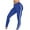 Blue, variant on TMOYZQ Leggings for Women Casual Seamless High Waist Tummy Control Yoga Pants Fashion Side Stripe Prints Bottom Pants for Gym Athletic Workout on Clearance