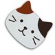 thumbnail image 2 of Posavasos de taza de gato lindo Alfombrillas de silicona antideslizantes Posavasos de PVC Posavasos absorbentes impermeables para la decoración del hogar de la cocina Marrón, 2 of 10