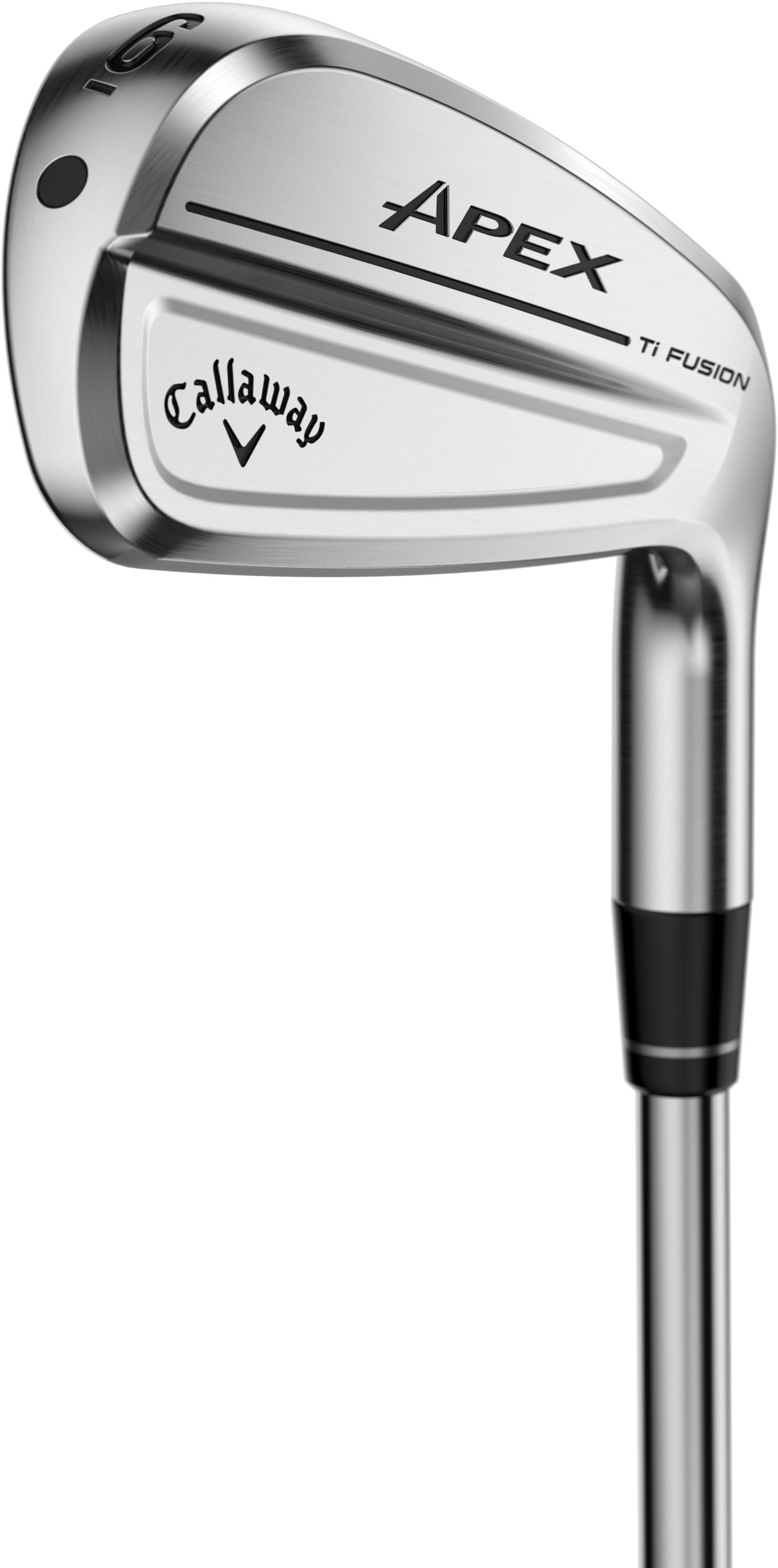 Pre-Owned Callaway Apex Ti Fusion 250 Plated 5-PW, AW Iron Set