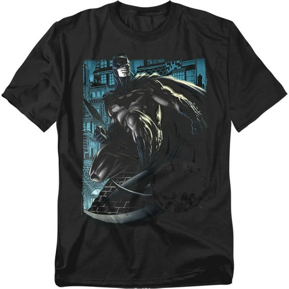 Batman T-Shirt Knight Falls In Gotham Unisex Graphic Tee For Men & Women