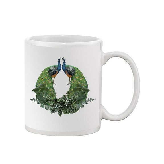 Peacock Couple Mug - SPIdeals Designs,