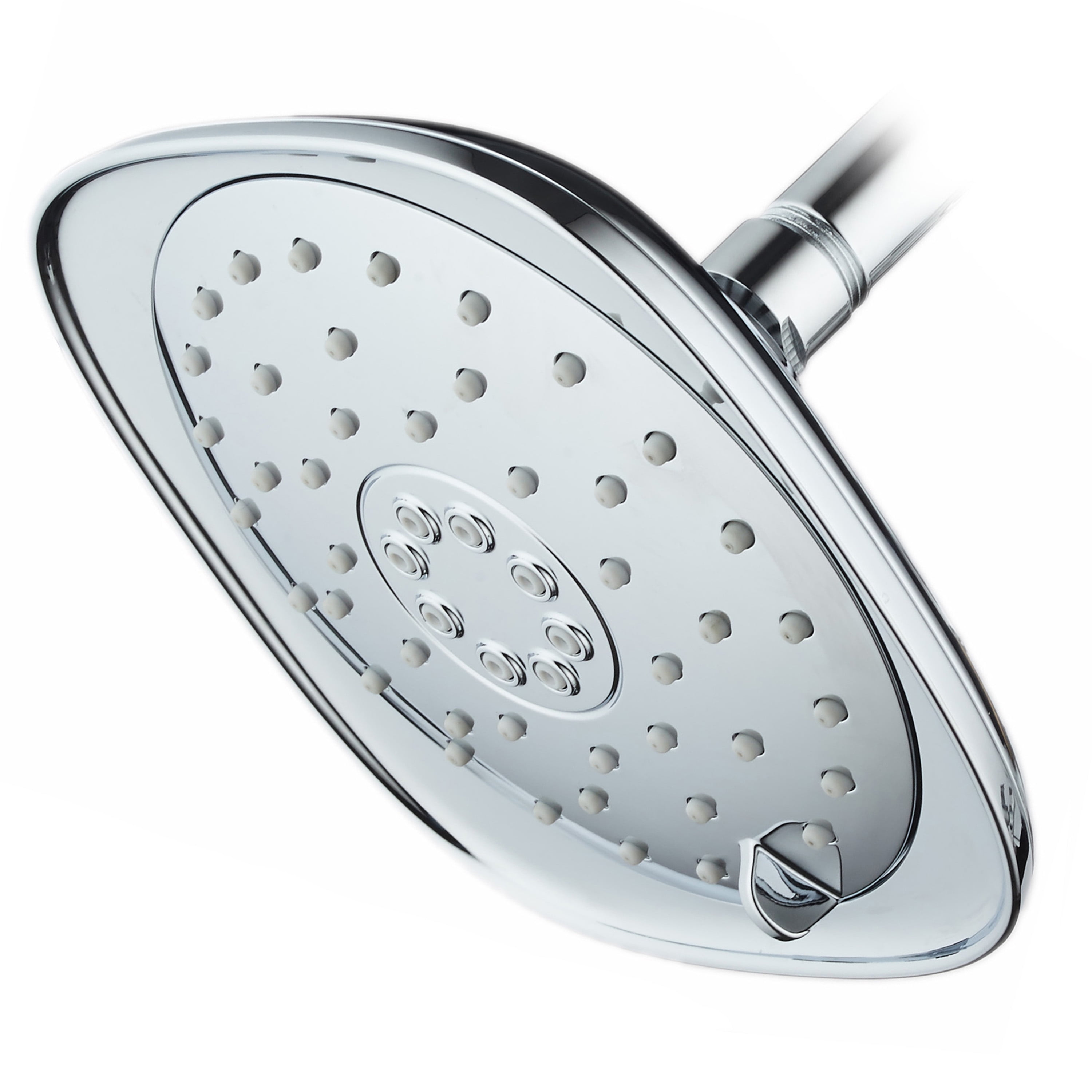 AquaDance Modern Sleek Design High-Pressure 5-Setting 7-Color LED Shower Head 