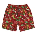 thumbnail image 5 of Goofa X-mas and New Year Printed Mens Swim Trunks Summer Quick Dry Short Beach Swimwear Bathing Suits-Large, 5 of 9