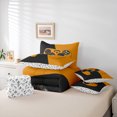 thumbnail image 6 of Homewish Gamepad Gaming 7-Piece Bedding Comforter Set,Modern Video Game King Bedding Sets,Orange Black Bed Sheets For Kids,Luxury Bedroom Decor Reversible, 6 of 8