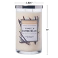 thumbnail image 3 of Colonial Candle Classic Vanilla Buttercream Scented Candle, 2 Wick, 19 oz, 120 Hours Burn, Aromatic, 3 of 7