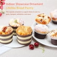 thumbnail image 3 of Injueey 6 piezas Home Bakery Hotel PU Cupcake artificial Fiesta Banquete Exposición Simulación Cupcakes Prop Decoración de pasteles Kits de decoración para fiestas Injueey HA083159-01, 3 of 6