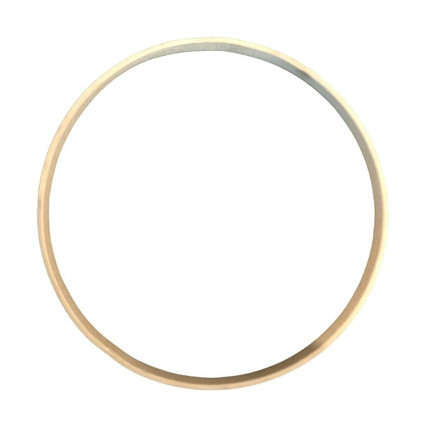 Moyic Atrapasueños DIY, anillo de bambú, carillón de viento, círculo, decoración de boda, artesanía para colgar de flores, 10cm Decoración del hogar 10cm Moyic HA002557-01