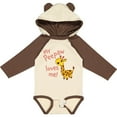 thumbnail image 3 of Inktastic My Peepaw Loves me- cute giraffe Boys or Girls Long Sleeve Baby Bodysuit, 3 of 5