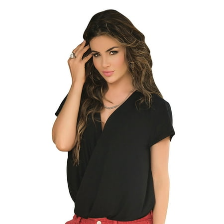 - Open Back Draped Top