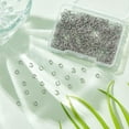 thumbnail image 5 of 480 Pcs 304 Stainless Steel Open Jump Rings Diameter 4mm Wire 21-Gauge for Jewelry Making, 5 of 8